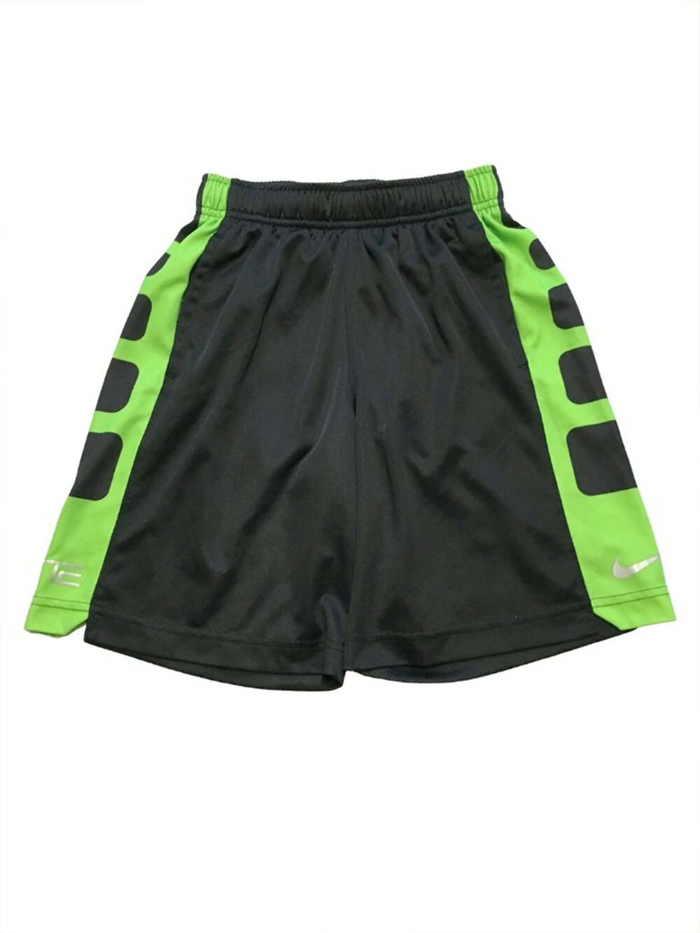 Nike Boy's Athletic Shorts Black & Green Size XS
